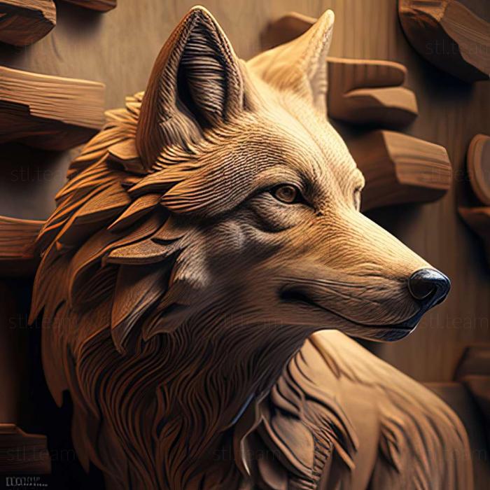 3D model WolfQuest (STL)